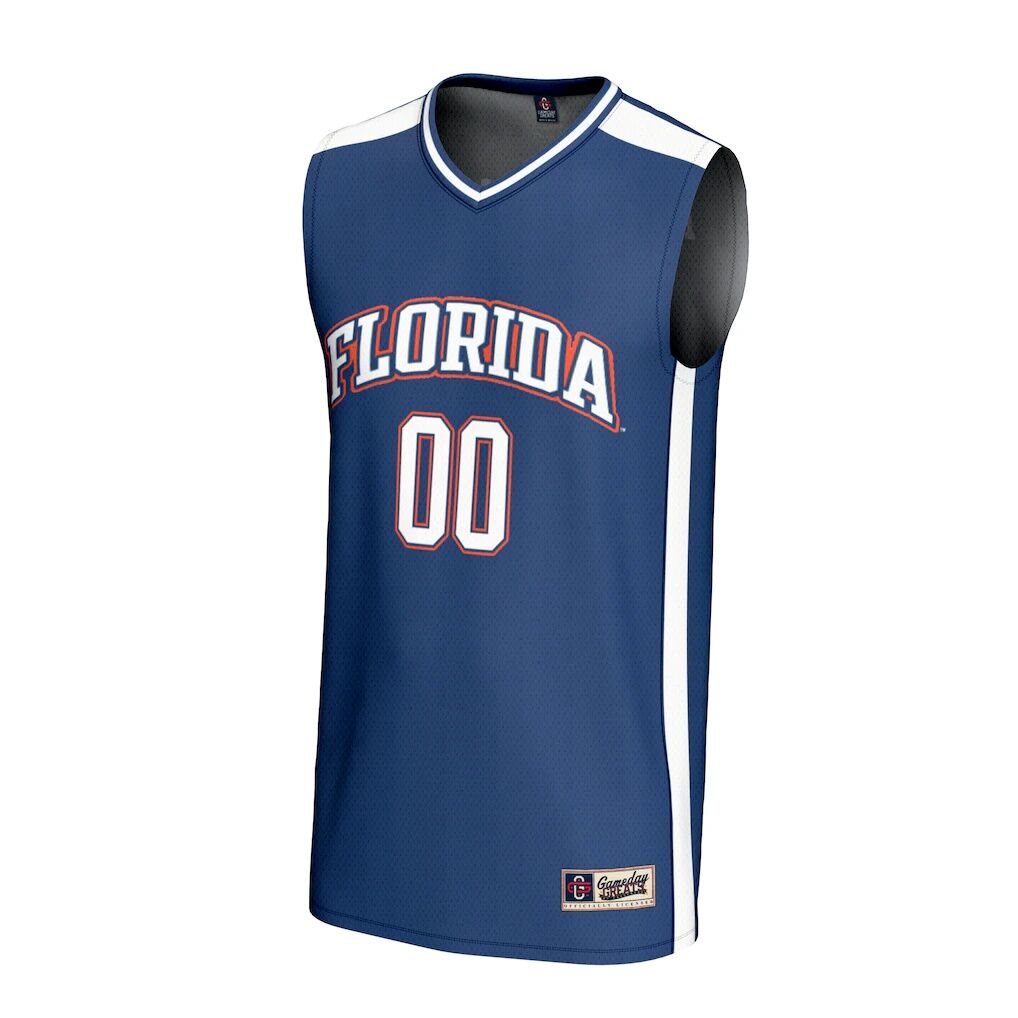 Florida Gators GameDay Greats Unisex NIL Pick-A-Player Lightweight Women's Basketball Fashion Jersey - Royal