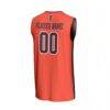 Illinois Fighting Illini GameDay Greats Unisex NIL Pick-A-Player Lightweight Women's Basketball Fashion Jersey - Orange - Detail View