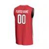 Louisville Cardinals GameDay Greats Unisex NIL Pick-A-Player Lightweight Women's Basketball Fashion Jersey - Red - Detail View