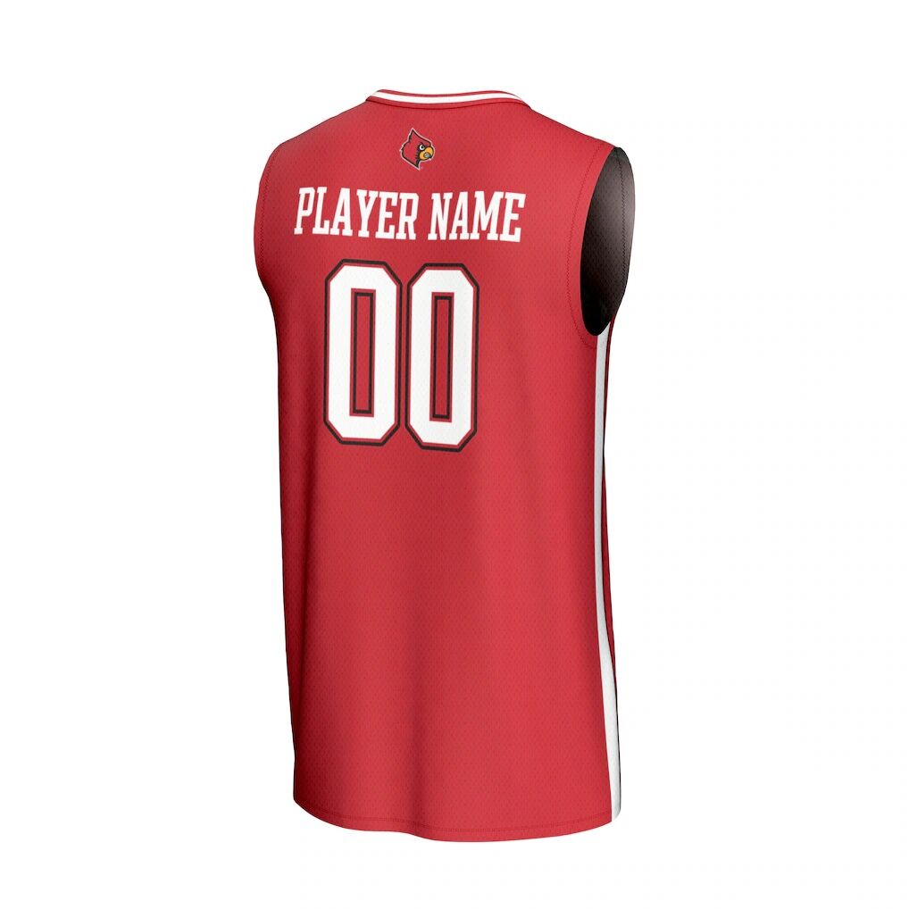 Louisville Cardinals GameDay Greats Unisex NIL Pick-A-Player Lightweight Women's Basketball Fashion Jersey