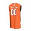 Clemson Tigers GameDay Greats Unisex NIL Pick-A-Player Lightweight Women's Basketball Fashion Jersey - Orange - Detail View