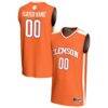 Clemson Tigers GameDay Greats Unisex NIL Pick-A-Player Lightweight Women's Basketball Fashion Jersey - Orange - Front View