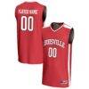 Louisville Cardinals GameDay Greats Youth NIL Pick-A-Player Lightweight Women's Basketball Fashion Jersey - Red - Front View