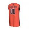 Illinois Fighting Illini GameDay Greats Youth NIL Pick-A-Player Lightweight Women's Basketball Fashion Jersey - Orange - Detail View