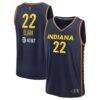 Caitlin Clark Indiana Fever Fashion7 Unisex Explorer Edition Fast Break Replica Jersey - Navy - Front View