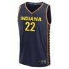 Caitlin Clark Indiana Fever Fashion7 Unisex Explorer Edition Fast Break Replica Jersey - Navy - Side View