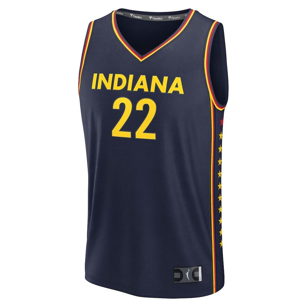 Caitlin Clark Indiana Fever Fashion7 Unisex Explorer Edition Fast Break Replica Jersey