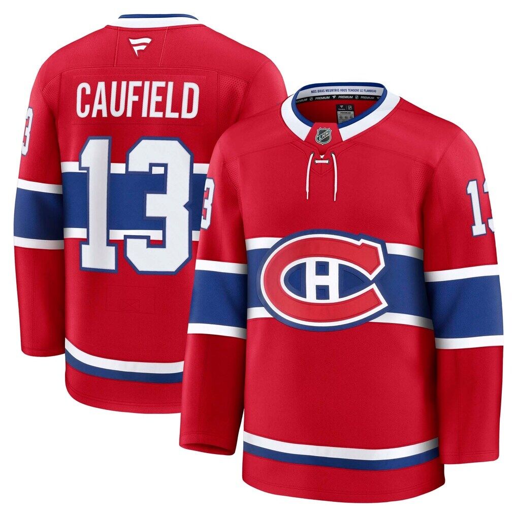 Cole Caufield Montreal Canadiens Fashion7 Home Premium Jersey