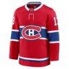 Cole Caufield Montreal Canadiens Fashion7 Home Premium Jersey - Red - Side View