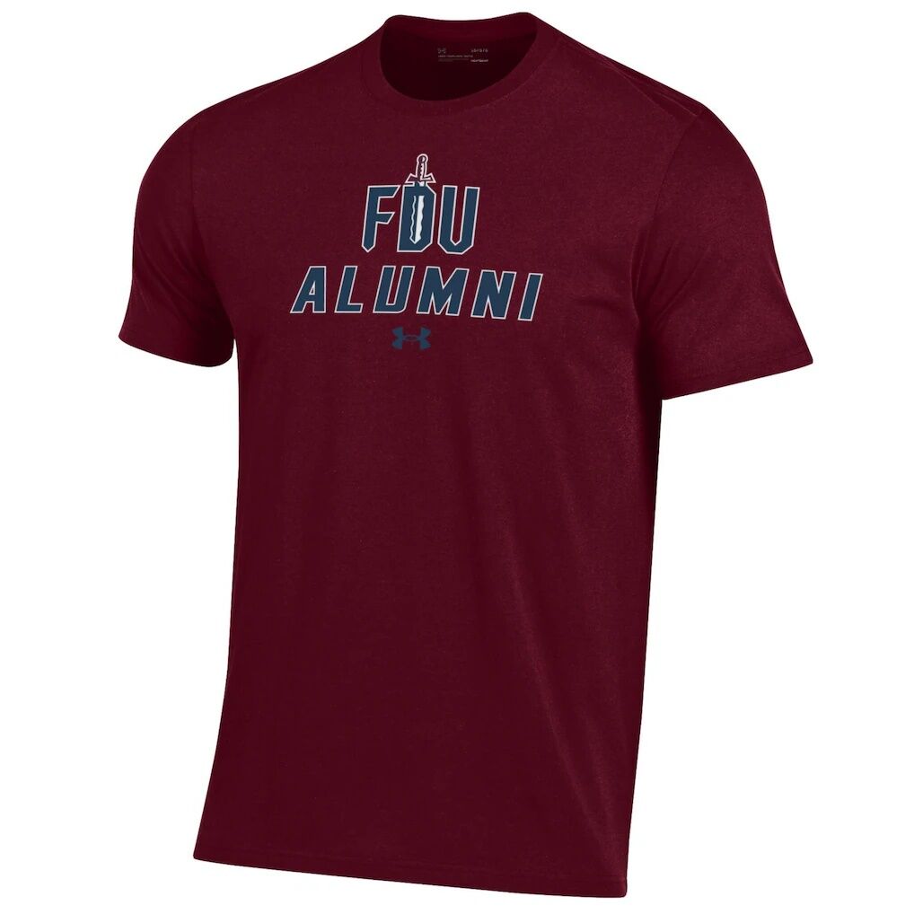 Fairleigh Dickinson Knights Under Armour Alumni Performance T-Shirt - Maroon