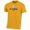 Bowie State Bulldogs Under Armour Alumni Performance T-Shirt - Gold - Side View