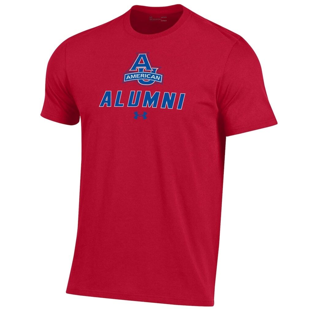 American University Eagles Under Armour Alumni Performance T-Shirt