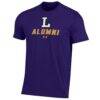 Lipscomb Bisons Under Armour Alumni Performance T-Shirt - Purple - Side View