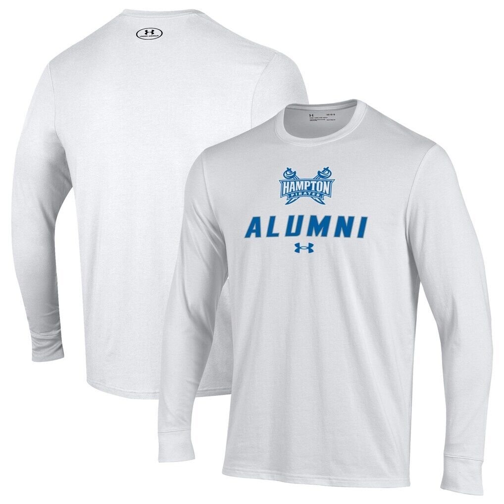 Hampton Pirates Under Armour Alumni Performance Long Sleeve T-Shirt