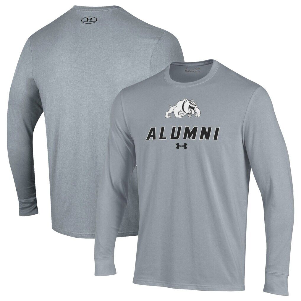 Bowie State Bulldogs Under Armour Alumni Performance Long Sleeve T-Shirt