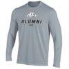 Bowie State Bulldogs Under Armour Alumni Performance Long Sleeve T-Shirt - Gray - Side View