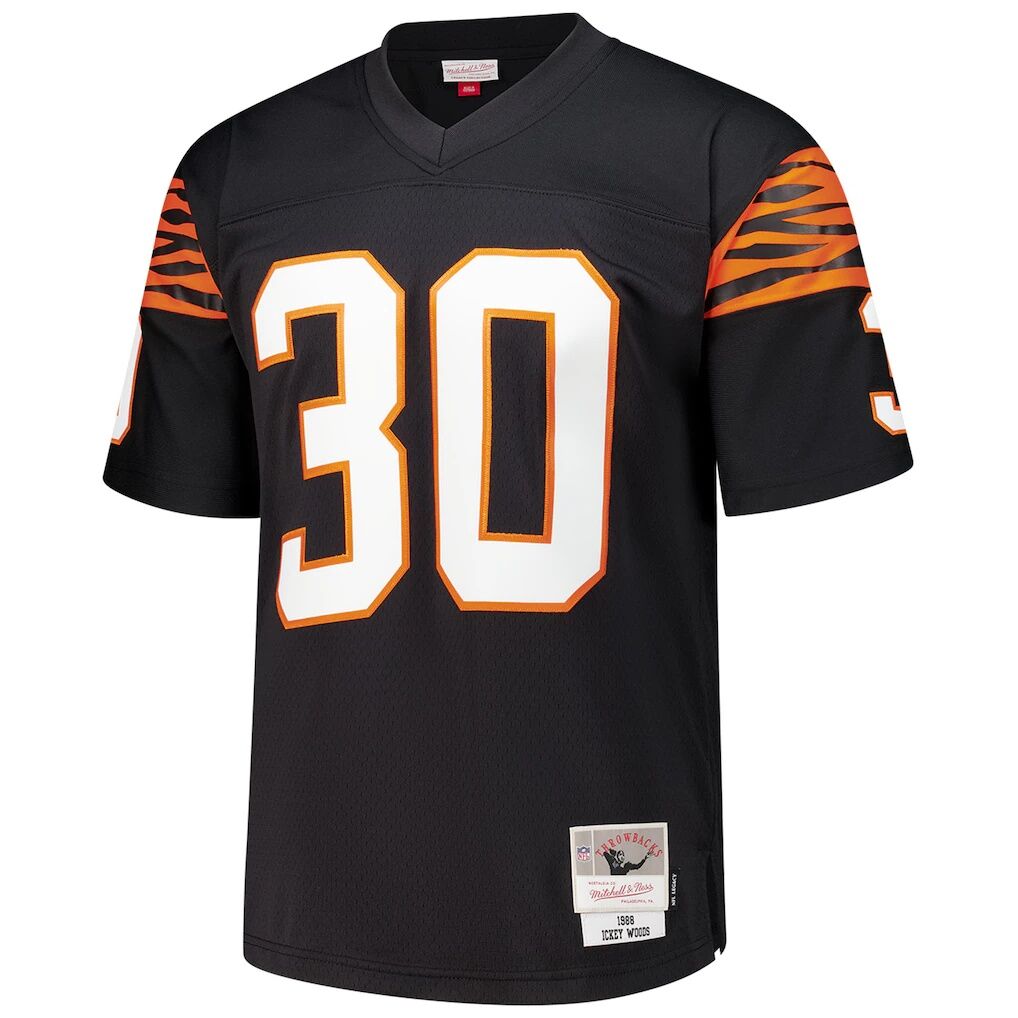 Ickey Woods Cincinnati Bengals Mitchell & Ness 1988 Legacy Replica Jersey