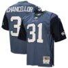 Kam Chancellor Seattle Seahawks Mitchell & Ness 2011 Legacy Replica Jersey - Blue - Front View