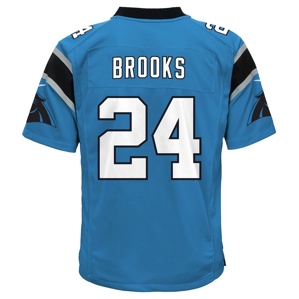 Jonathon Brooks Carolina Panthers Nike Youth Game Jersey