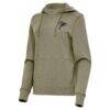 Atlanta Falcons Antigua Women's Justice Pullover Hoodie - - Front View