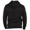 Fulham 1863FC Monochrome Badge Fleece Pullover Hoodie - Black - Detail View