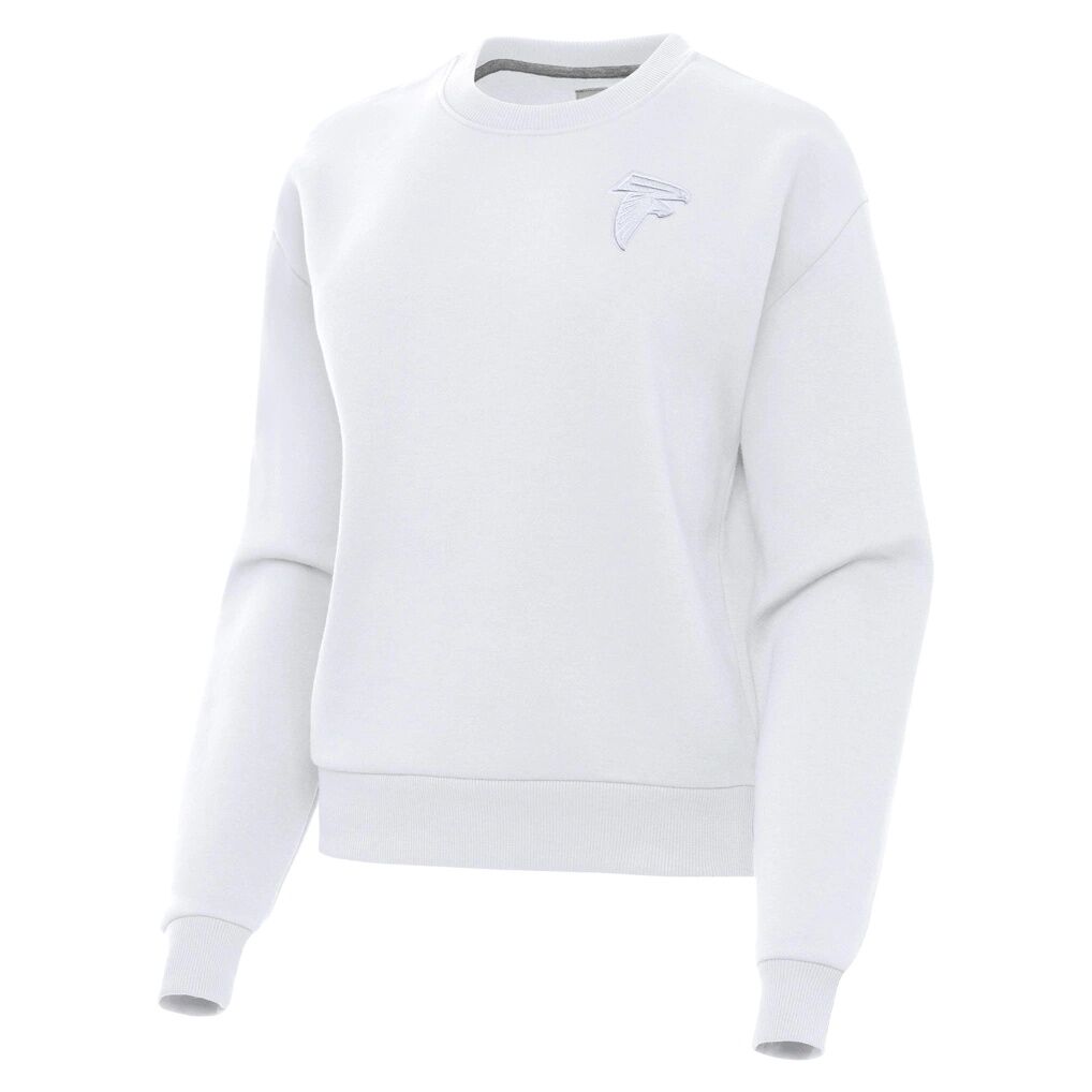 Atlanta Falcons Antigua Women's Victory Crew Pullover Sweatshirt