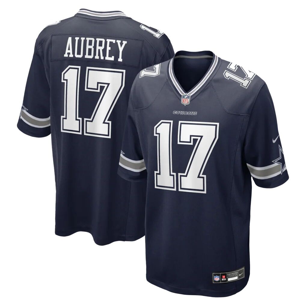 Brandon Aubrey Dallas Cowboys Nike Team Game Jersey