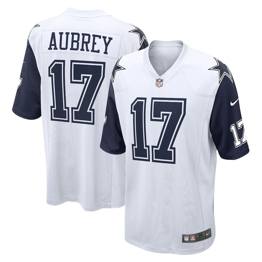 Brandon Aubrey Dallas Cowboys Nike Alternate Game Team Jersey