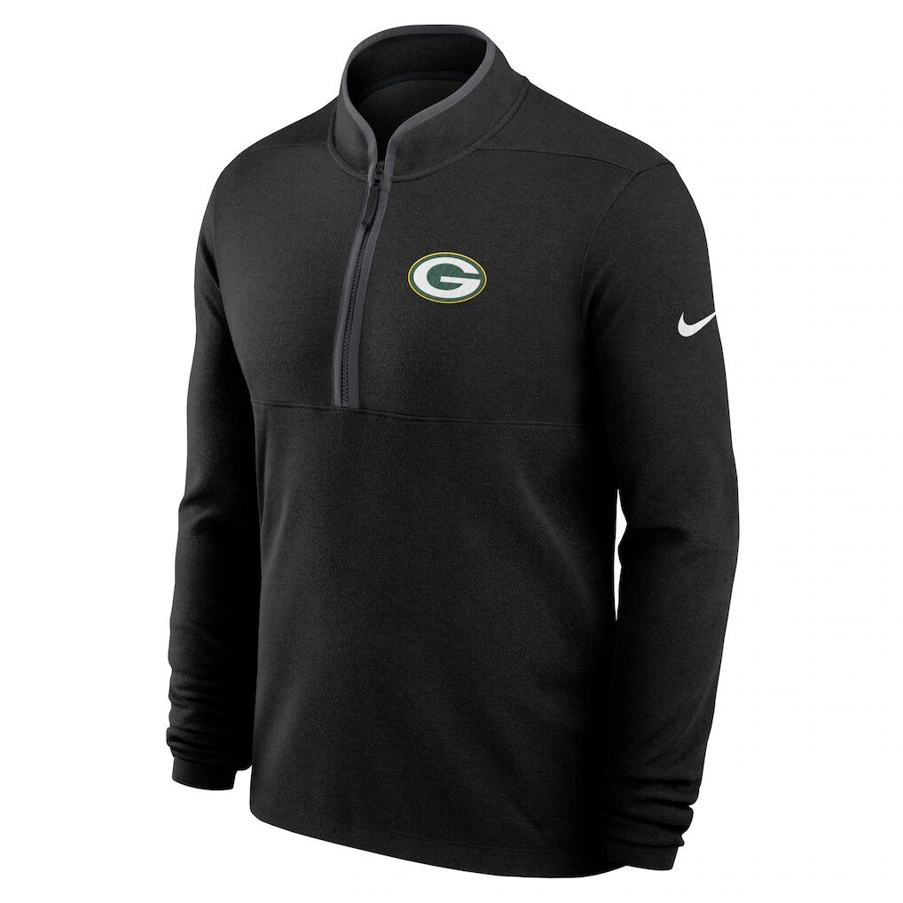 Green Bay Packers Nike Primetime Victory Dri-FIT Half-Zip Pullover