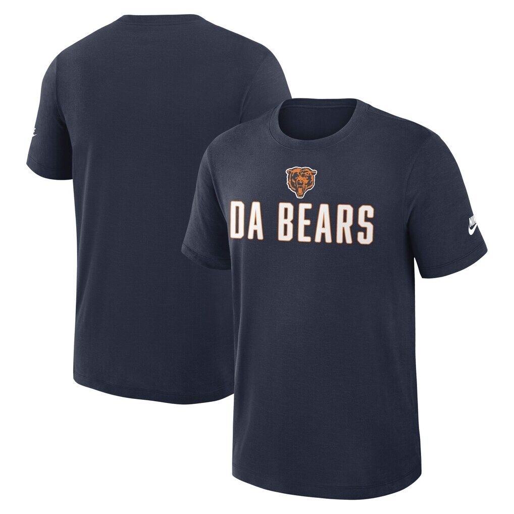 Chicago Bears Nike Rewind Slub T-Shirt