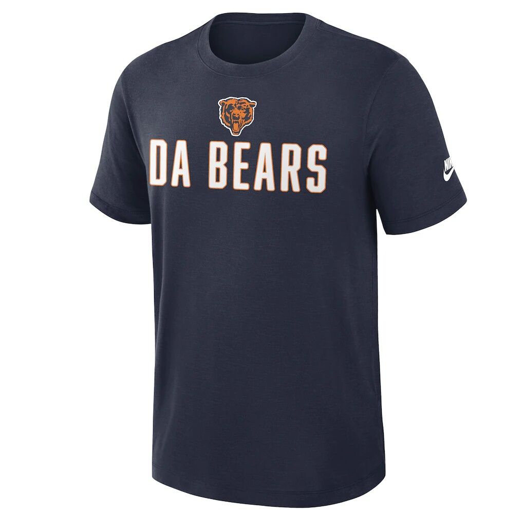 Chicago Bears Nike Rewind Slub T-Shirt
