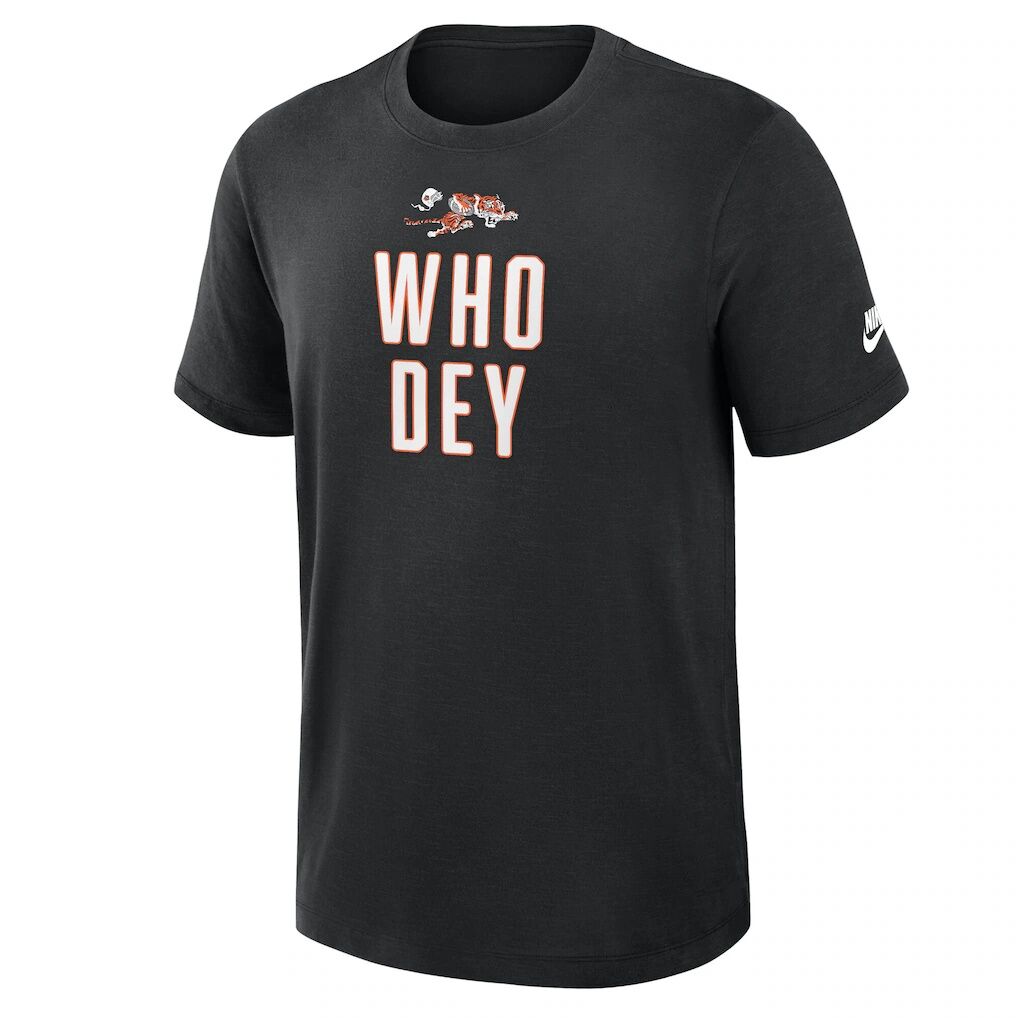 Cincinnati Bengals Nike Rewind Slub T-Shirt