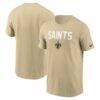New Orleans Saints Nike Alt Pack Onside Conversion Performance T-Shirt - Gold - Front View