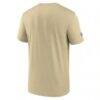 New Orleans Saints Nike Alt Legend Small Logo Dri-FIT T-Shirt - Gold - Detail View