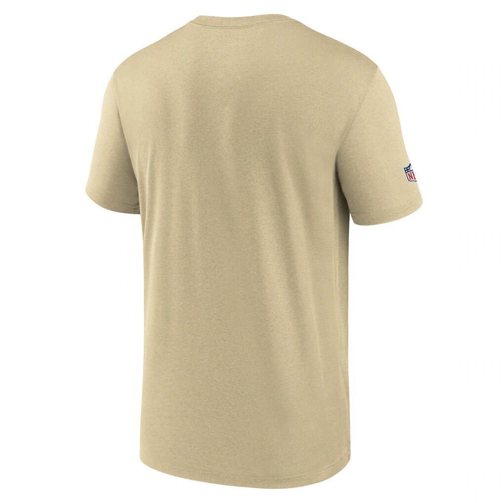 New Orleans Saints Nike Alt Legend Small Logo Dri-FIT T-Shirt