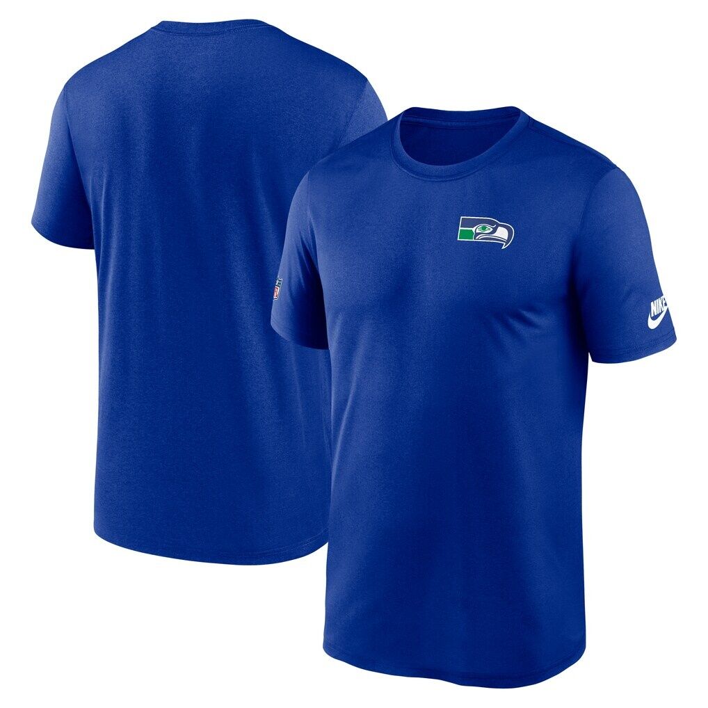 Seattle Seahawks Nike Alt Legend Small Logo Dri-FIT T-Shirt - Royal