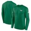 Philadelphia Eagles Nike Legend Small Logo Dri-FIT Long Sleeve T-Shirt - - Front View
