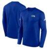 Seattle Seahawks Nike Legend Small Logo Dri-FIT Long Sleeve T-Shirt - - Front View