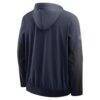 Seattle Seahawks Nike Sideline Anorak Half-Zip Hoodie Jacket - - Alt1