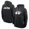 New York Jets Nike Sideline Standard Issue Initial Home Dri-FIT Hoodie - Black - Alt1