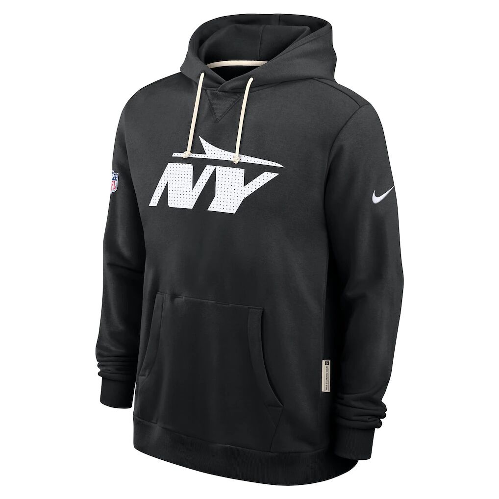 New York Jets Nike Sideline Standard Issue Initial Home Dri-FIT Hoodie
