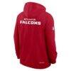 Atlanta Falcons Nike Sideline Standard Issue Initial Home Dri-FIT Hoodie - Red - Alt1
