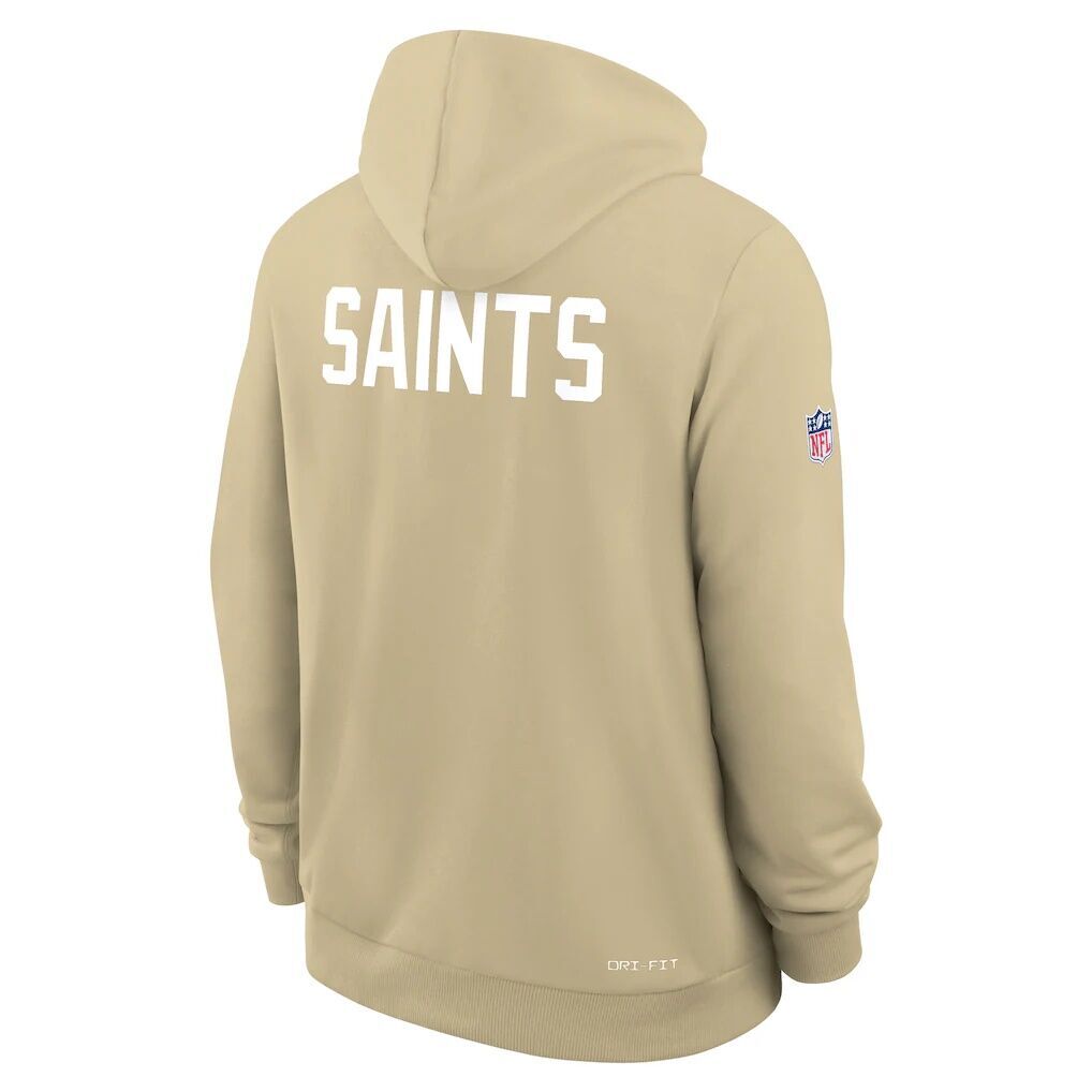 New Orleans Saints Nike Sideline Standard Issue Alt 2 Dri-FIT Hoodie