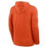 Chicago Bears Nike Sideline Pure Fury Performance Long Sleeve Hoodie T-Shirt - Orange - Alt2