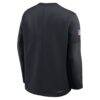 Houston Texans Nike Sideline Coach Therma-FIT Long Sleeve T-Shirt - Navy - Side View