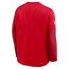 Houston Texans Nike Sideline Coaches Midweight Therma-FIT Crew Pullover - Red - Alt2
