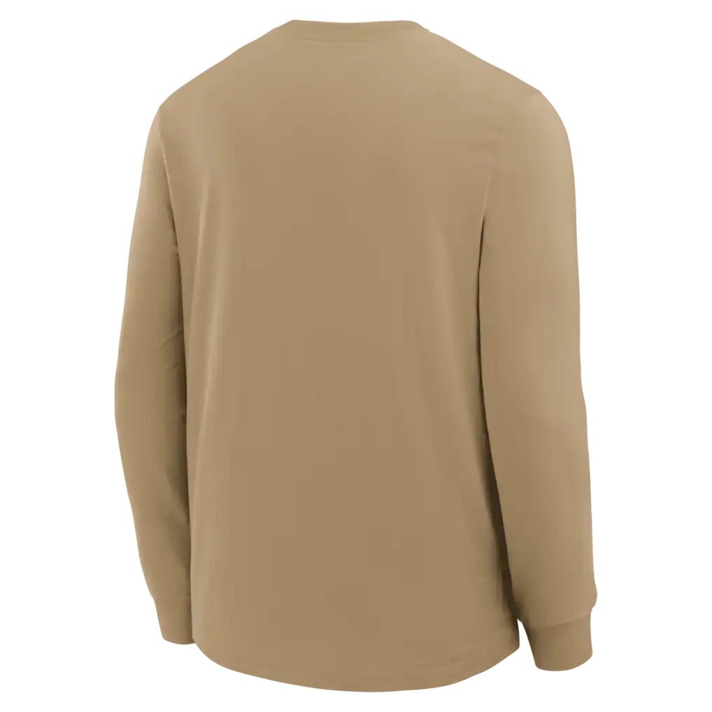 Atlanta Falcons Nike Blitz Package Rewind Slub Dri-FIT Long Sleeve T-Shirt - Tan