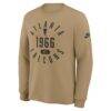 Atlanta Falcons Nike Blitz Package Rewind Slub Dri-FIT Long Sleeve T-Shirt - - Side View