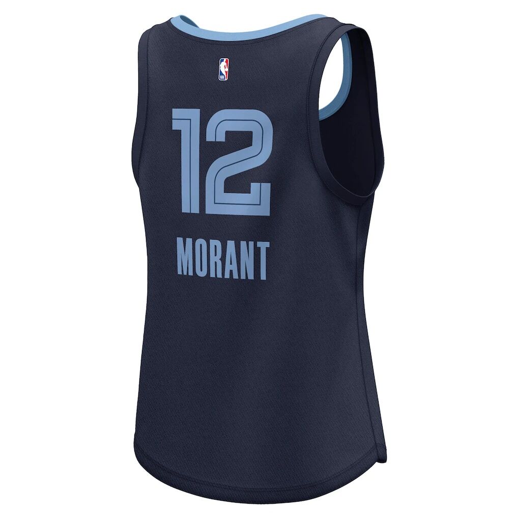 Ja Morant Memphis Grizzlies Fashion7 Women's Fast Break Player Jersey - Icon Edition