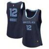 Ja Morant Memphis Grizzlies Fashion7 Women's Fast Break Player Jersey - Navy - Front View
